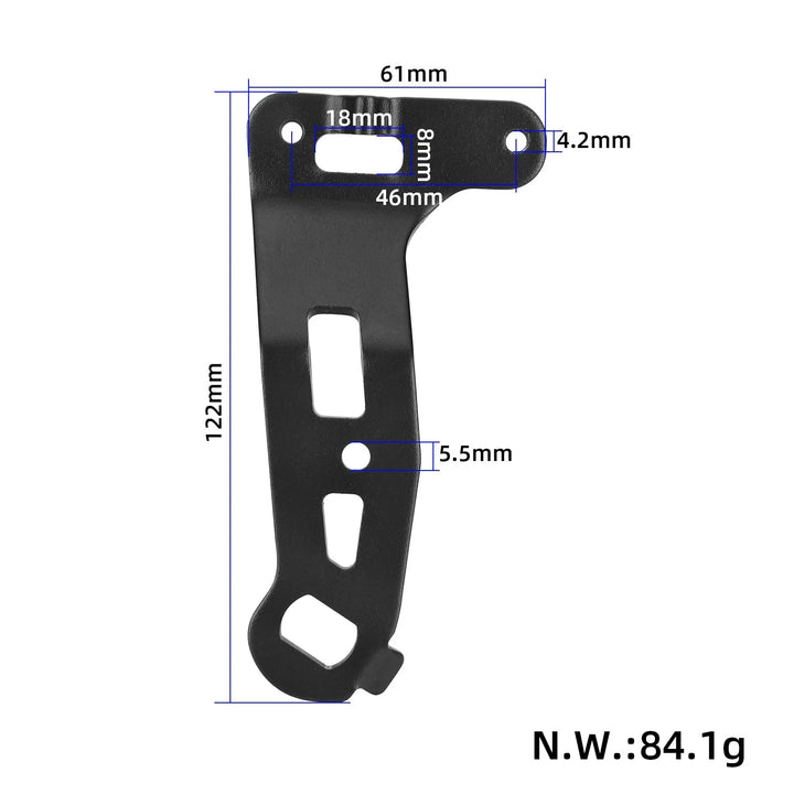 Supporto Parafango Posteriore Destro per Scooter Elettrico Kukirin G2 Master Staffa Parafango Ruota Parafango Ricambi