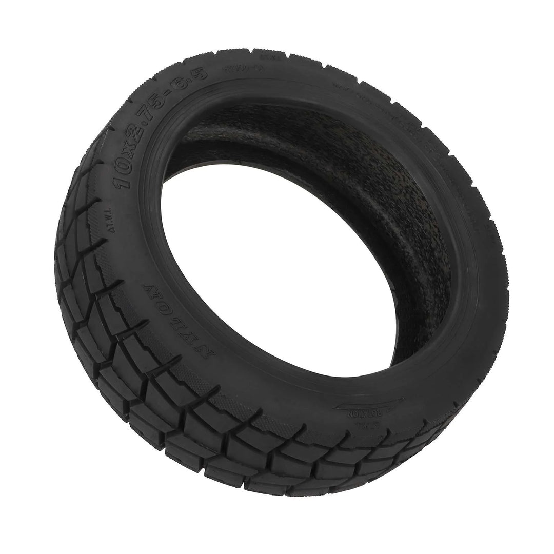 10 Inch 10*2.75-6.5 Tubeless Tire Electric Scooter Tires 10X2.75-6.5 Scooter Tire Wearproof Rubber Tire for Speedway 5 Dualtron 3 Electric Scooter 10 Inch 10*2.75-6.5 Outer Off-road Tire Parts