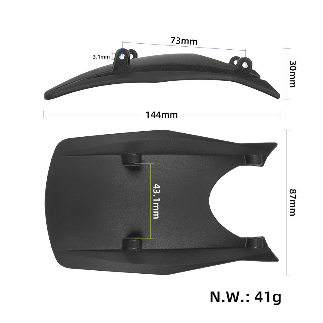Original Kukirin G2 Pro DB Rear Fender for Original Kukirin G2 Pro Electric Scooter Rear Wheel Splashproof Rear Fender Spare Parts Splash Cover