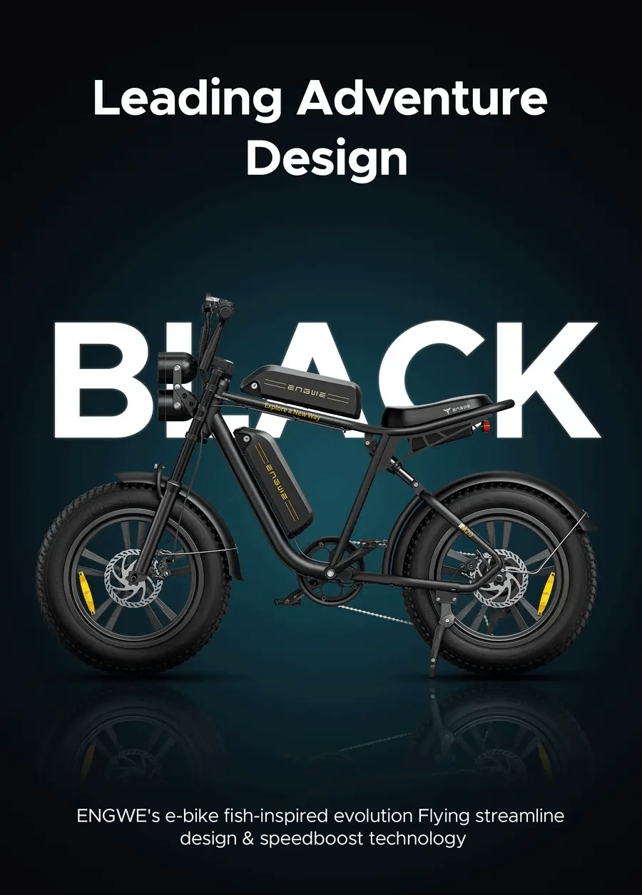 ENGWE M20 75 km + 75 km Dual Suspension Long Range E-bike