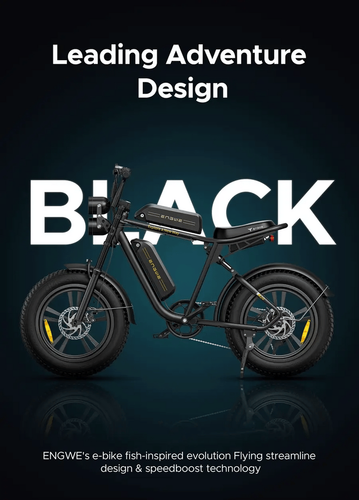ENGWE M20 75 km + 75 km Dual Suspension Long Range E-bike
