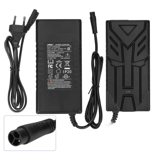 Ulip 54.6V2A charger with small LP16-3P head(EU plug)