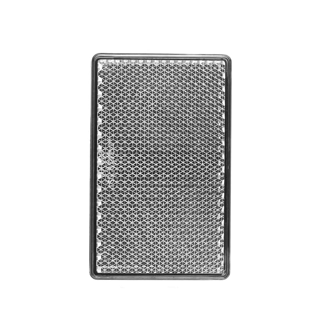 Kukirin G2/G4 Blocco Riflettente Anteriore Bianco Argento per Scooter Elettrico Kukirin G2 G4 Manicotto di Gomma Riflettente Accessori Striscia Riflettente Foglio Riflettente Quadrato Pellicola di Avvertimento Sinistra e Destra Striscia Riflettente