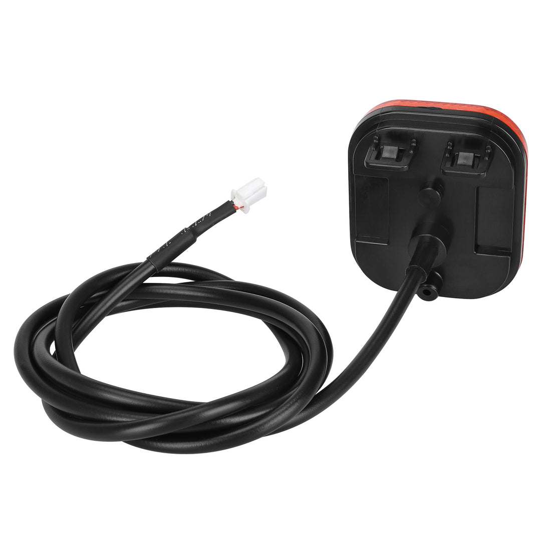 Fanalino posteriore monopattino Xiaomi 4 Go, luce di avvertimento monopattino Xiaomi 4 Go, luce LED freno, luce posteriore parafango impermeabile, pezzi di ricambio