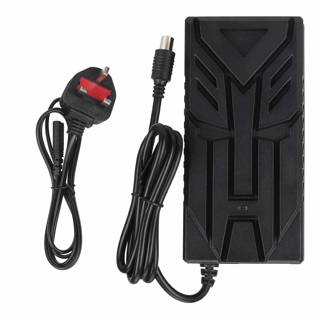 Ulip 42V~54.6V 3A Charger with Xiaomi Head Certified Charger EU Plug CE And FCC Certification Lithium Battery Charger 54.6V 3A Li-ion Battery Pack Charger Power Adapte Input 100-240V 48V 13S Lithium Skateboard Balance Vehicle Battery with Fan