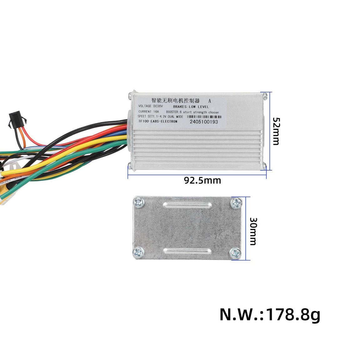 36V 16A Controller Smart Brushless Motor Motherboard Controller for 5 Pin Display of Kugoo M4 Electric Skateboard