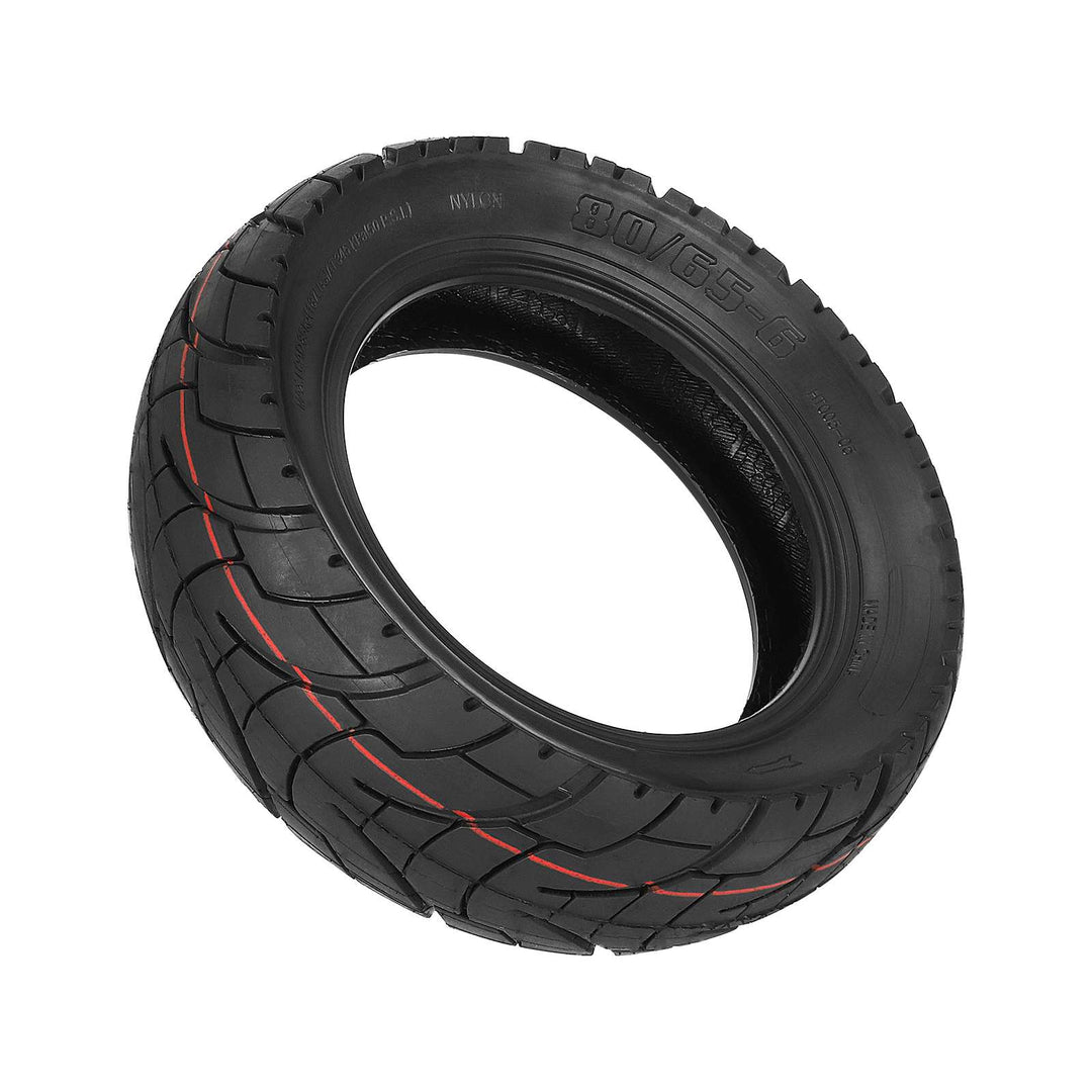 Pneumatico Esterno 10 Pollici 80/65-6 per Monopattino Elettrico Pieghevole Zero 10X Dualtron Kugoo M4 Pneumatico Ispessito Allargato di Alta Qualità Resistente all&