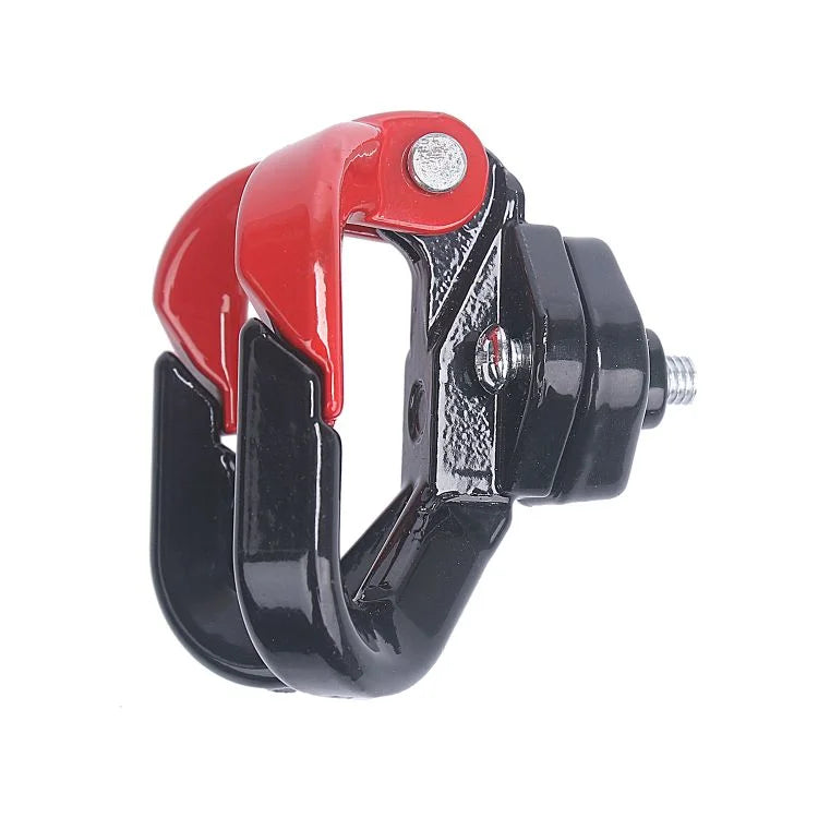 Doppio gancio nero con viti, gancio doppio anteriore per scooter Xiaomi M365 Pro universale, gancio doppio per supporto, gancio doppio modificato, gancio doppio per bagagli, gancio in metallo per scooter elettrici Xiaomi