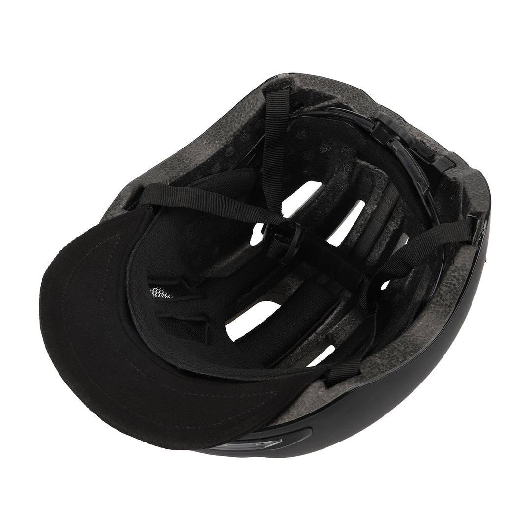 Smart Helmet With Wireless Handlebar Remote Control Gear Connected Front Rear LED Light Turn Signal Bicycle Scooter Helmet Black Smart Helmet with Wireless Handlebar Remote Control