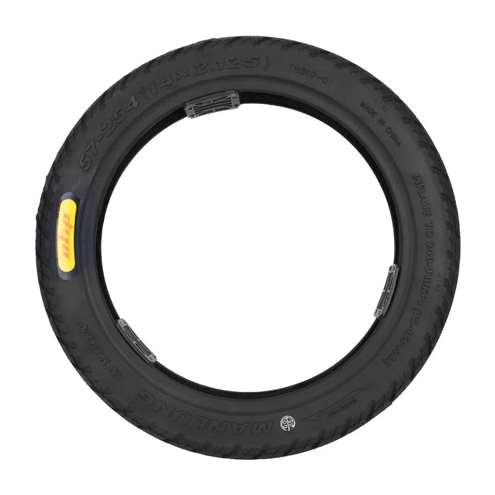 Pneumatico Tubeless Ulip 14*2.125, 14 Pollici 14x2.125, Adatto per Bicicletta Elettrica, Veicolo Elettrico, Ricambio Pneumatico E-bike, Accessori E-bike