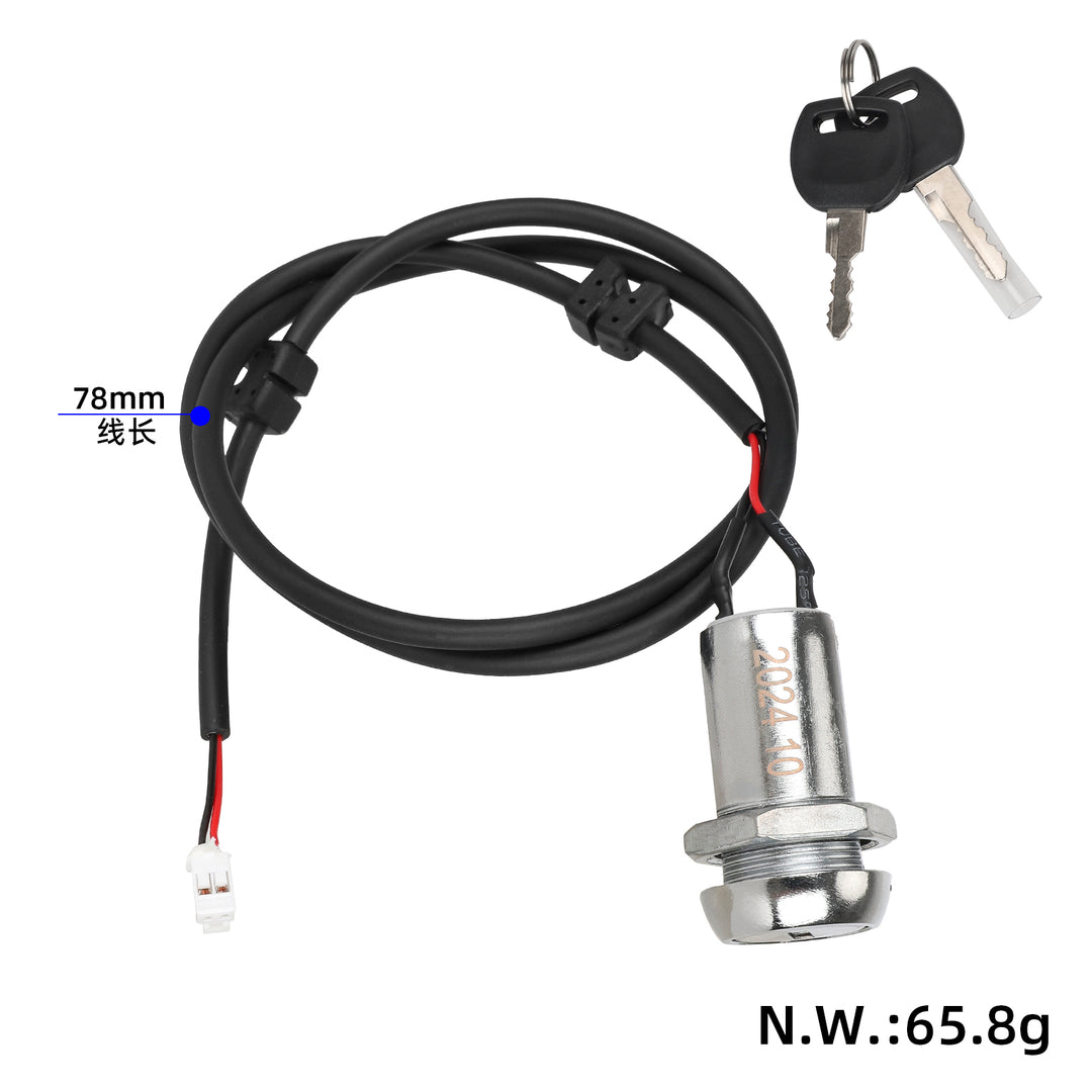 Monopattino elettrico KUGOO KIRIN KuKirin G4 Serratura elettrica con 2 chiavi Interruttore a chiave Accessori per cilindretto serratura