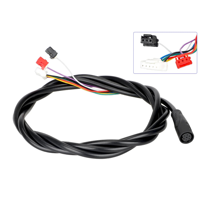 Kukirin A1 Original Integrated Cable For KuKirin A1 Electric Scooter Control Integrated Wire Harness Data Line Replace Parts A1 Electric Scooter Integrated Cable Multiple Interfaces Connection Short Circuit and Leakage Protection Components