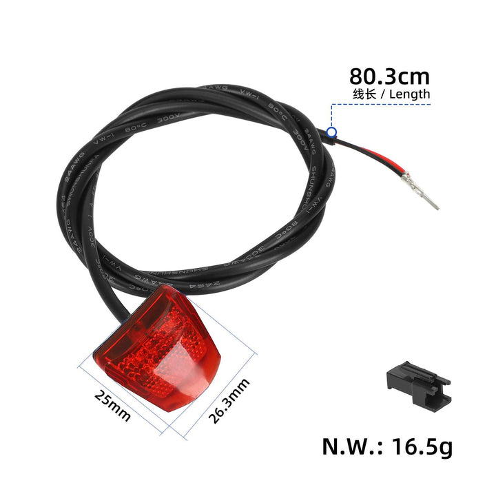 Kukirin G2 Pro Fanali Posteriori Per Skateboard Kukirin G2 Pro Luci Freno Posteriori Accessori Scooter Elettrico Luci Posteriori Di Avviso Kugoo Kukirin G2 Pro Accessori Scooter