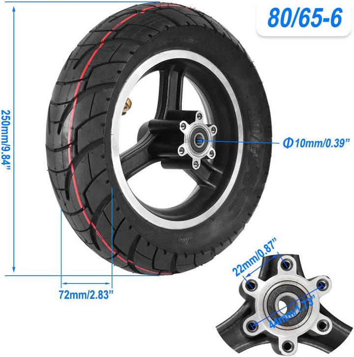 80/65-6 Scooter Tire