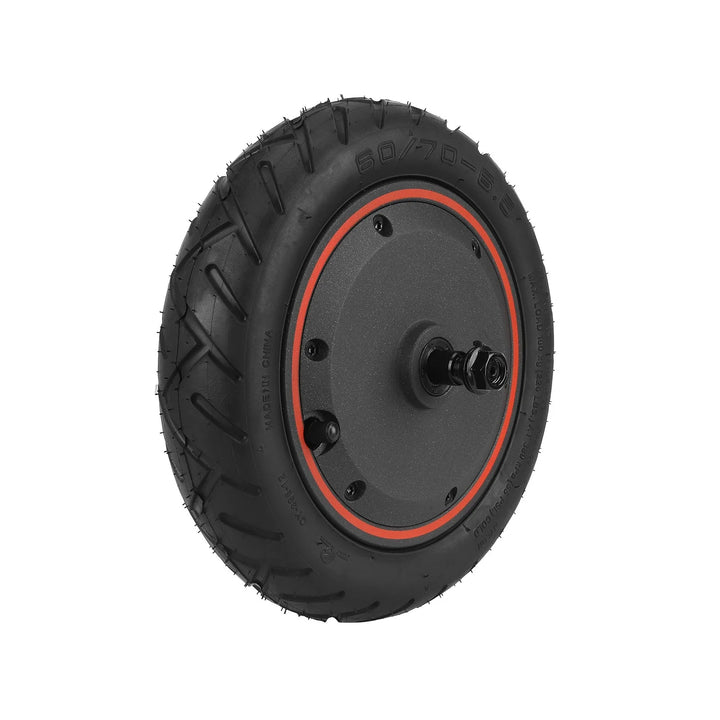 Xiaomi 5 Max Motor with Yuanxing 60/70-6.5 Vacuum Tires 48V400W Motor with Red Circle for Xiaomi 5 MAX Electric Scooter Engine Motor Replacement Driving Wheel Motor