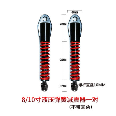 Ammortizzatore Idraulico 8/10 Pollici Ammortizzatore Anteriore Idraulico 8 Pollici 10 Pollici Ammortizzatore A Molla Per Veicoli Modificati Adatto Per KuGoo M4 Pro