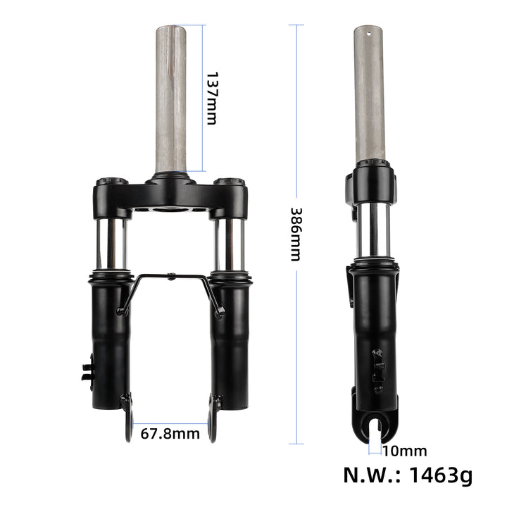 Sospensione anteriore per monopattini Xiaomi M365 Pro Pro2 1S MI3 M365 Sospensione anteriore con cavalletto e parafango anteriore