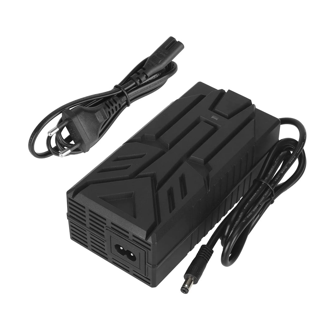Ulip 42V~58.8V 3A DC2.1 Head Certified Charger EU Plug with CE And FCC Certification For 48V To 58.8V And 52V To 58.8V Charger Li-ion Battery Pack Charger Power Adapte Input 100-240V Lithium Skateboard Balance Vehicle Battery with Fan