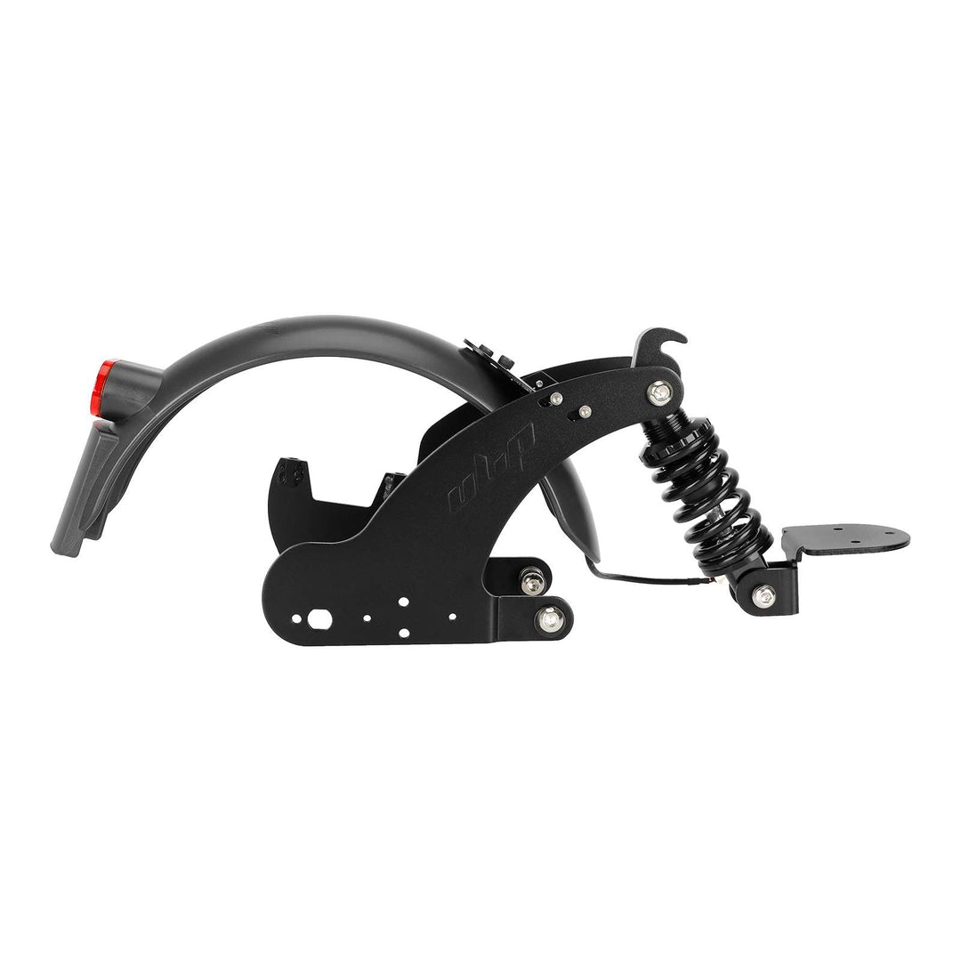 Black Rear Suspension with Fender for Xiaomi 4 pro Scooter Rear Shock Absorber for Xiaomi 4 Pro scooter Upgraded Rear Suspension For Xiaomi 4 Pro Electric Scooter Rear Shock Absorber Accessories With Fender Parts Taillight