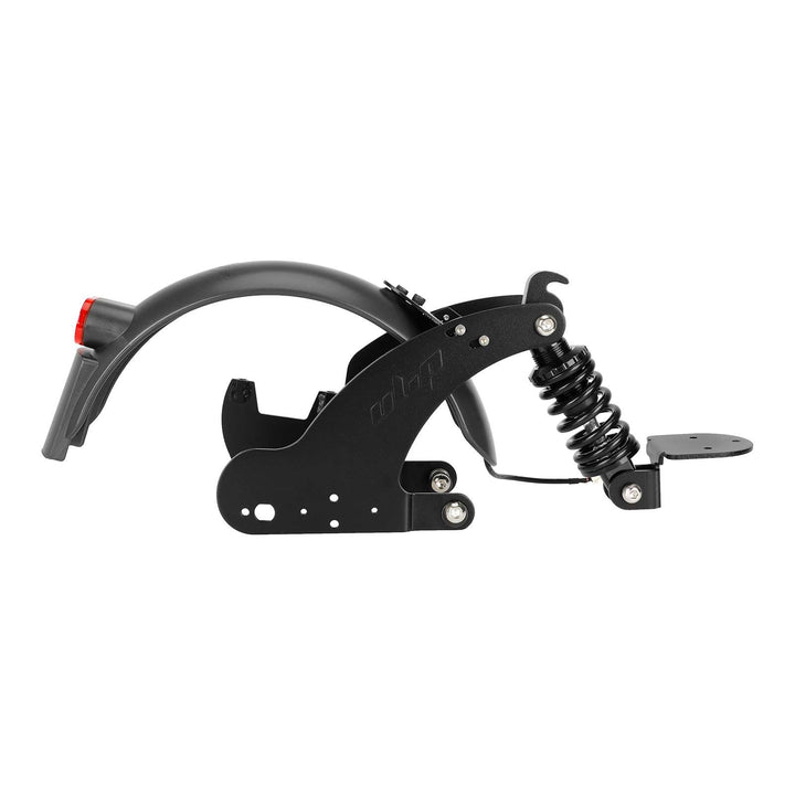 Black Rear Suspension with Fender for Xiaomi 4 pro Scooter Rear Shock Absorber for Xiaomi 4 Pro scooter Upgraded Rear Suspension For Xiaomi 4 Pro Electric Scooter Rear Shock Absorber Accessories With Fender Parts Taillight