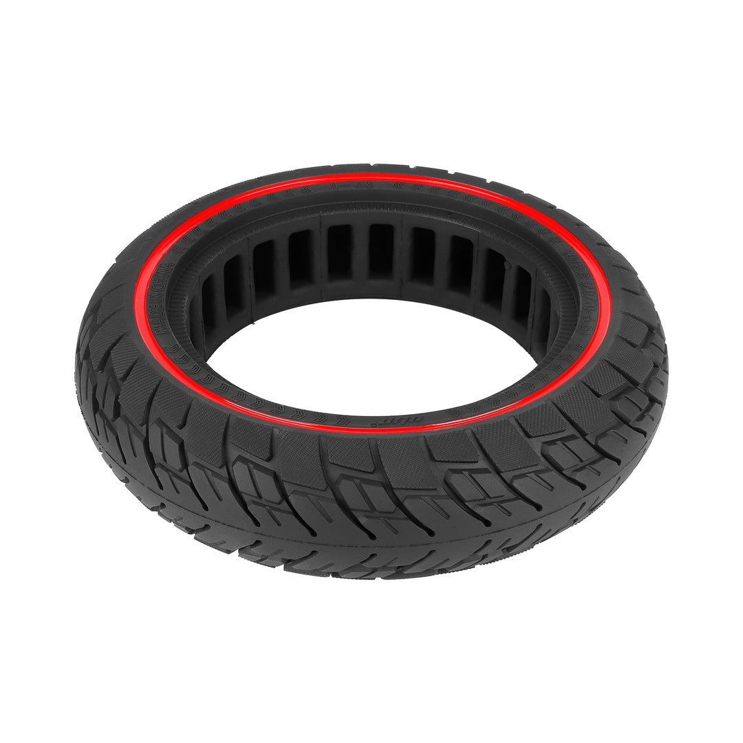 Ulip 10*2.5 Solid Tire with Red Circle with 45mm Slot Ulip 10*2.5 Honeycomb Explosion-proof Tires Max G30 G30D G30LP F2 F2 PRO F2 PLUS Electric Scooter 60/70-6.5 Solid Parts