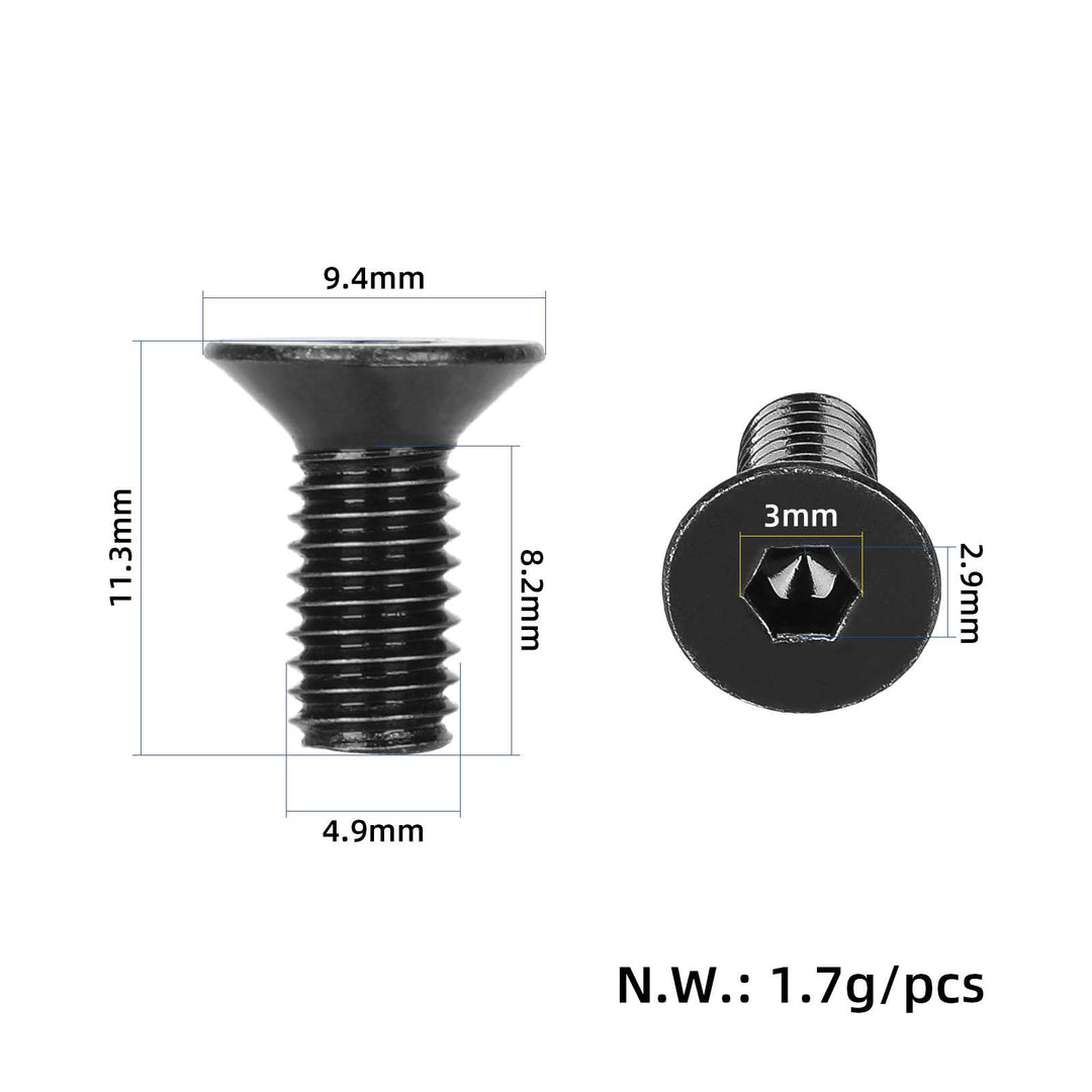 Forehead Screw Forehead and Pole Connection Fixing Screw Hexagon Socket Screw for Xiaomi M365 Pro Pro2 1S and Segway Max G30 Electric Scooter