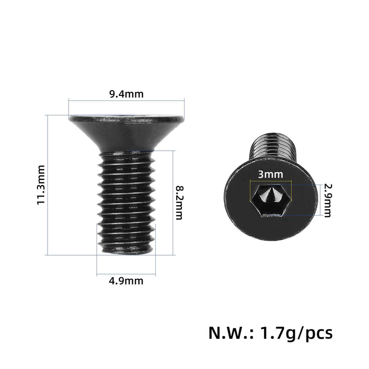 Forehead Screw Forehead and Pole Connection Fixing Screw Hexagon Socket Screw for Xiaomi M365 Pro Pro2 1S and Segway Max G30 Electric Scooter