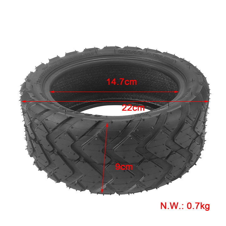 Chaoyang 80/60-6 Thickened Tubeless Tire Chaoyang 80X60-6 Tubeless Tire for 10 Inch Electric Scooter Self Balance Scooter Thickened 80 65-6 Outer Tyre without Inner Tube