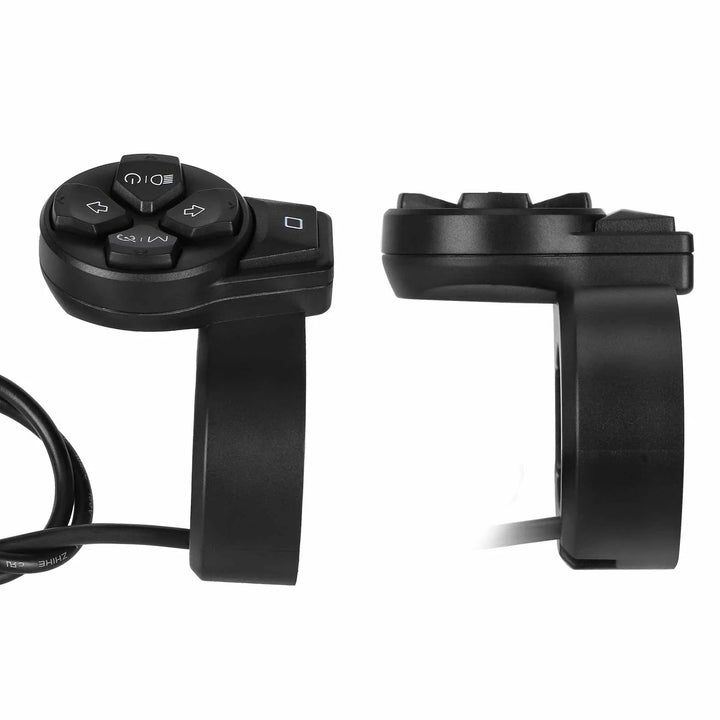 Original Turn Signal Switch for Segway Ninebot ZT3 F3 G3 ZT3 Pro ZT3 ProD ZT3 ProE Electric Scooter Throttle Speed Control Switch Accessory Rotary Knob Switch E-scooter Handlebar Steering Light Button