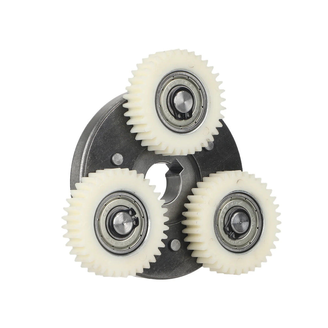 36T Nylon Gear Right Out of Bounds 88mm Large Clutch Kit with 38mm Diameter and 608 Bearing 88mm Clutch for 500W Motor Motor 36 Teeth Nylon Gear Folding Vehicle Driving Service Lithium Battery Vehicle Skateboard For Bafang Motor Gear bearings Connector