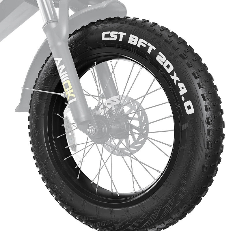 Aniioki A8 Pro Max 1200W 48V 60Ah Full Suspension Fat Bike