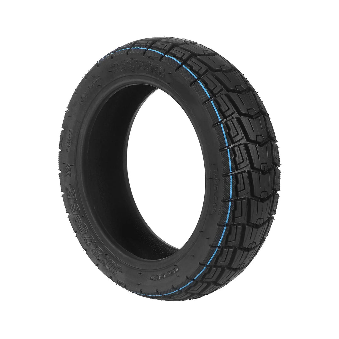 Original 10*2.75-6.5 Tubeless Tire for Kukirin Scooter 10×2.75-6.5 Vacuum Tire P494 Pattern Wear-Resistant Anti-Slip 10-Inch Scooter Wheel Tire Replacement
