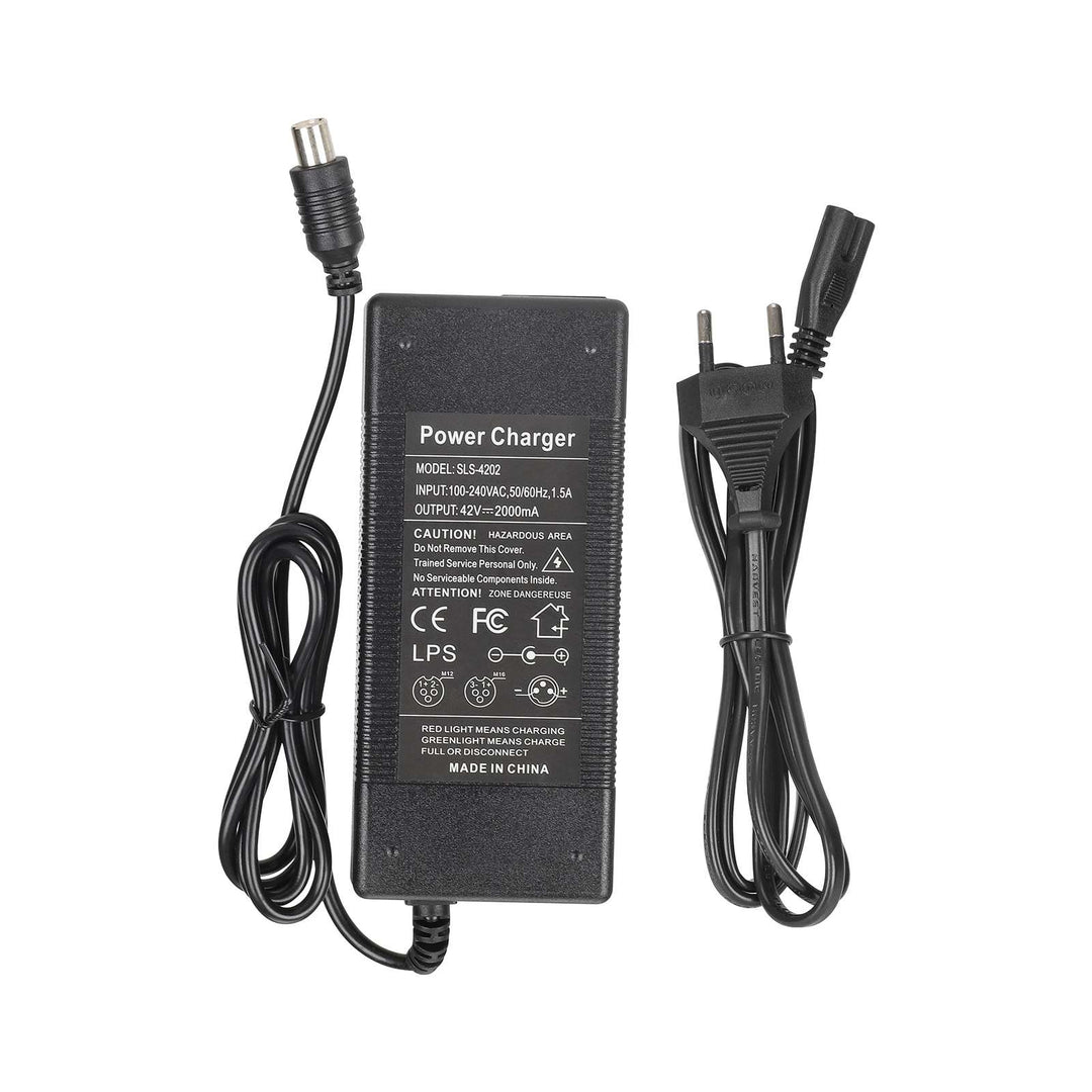 Caricabatterie 42V2A con spina UE Mi per Segway Ninebot ES1/ES2 Xiaomi M365 Pro Pro2 1S, adattatore di alimentazione per monopattino elettrico 36V2A, standard europeo