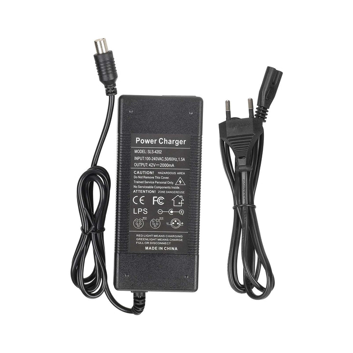 Caricabatterie 42V2A con spina UE Mi per Segway Ninebot ES1/ES2 Xiaomi M365 Pro Pro2 1S, adattatore di alimentazione per monopattino elettrico 36V2A, standard europeo