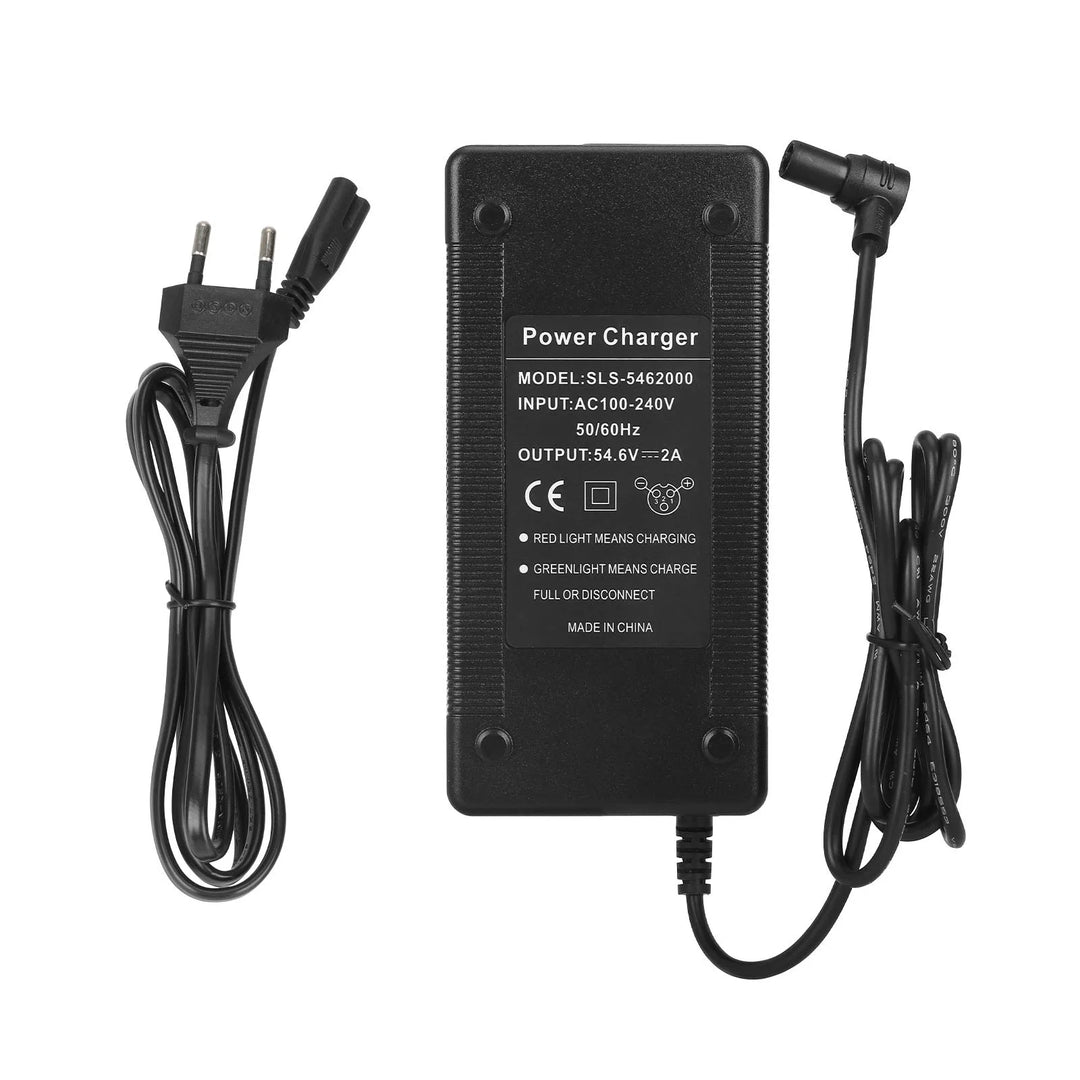 54.6V 2A Charger with Hollow Head European Standard for Xiaomi 4 Pro 2nd Gen Xiaomi 4 Ultra Scooter Battery Charger Power Adapter Li-ion Battery Pack Charger Power Adapter