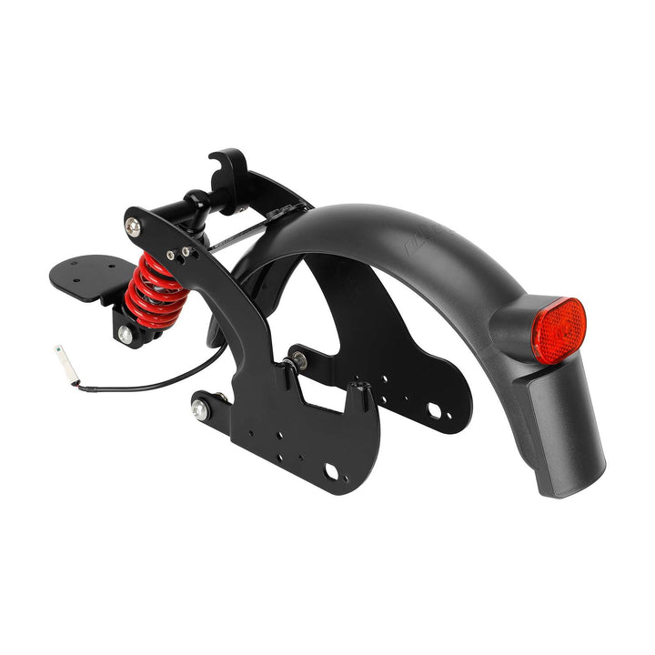 Sospensione posteriore nero-rosso per monopattino elettrico Xiaomi 4 Pro Sospensione posteriore per monopattino Xiaomi 4 Pro Ammortizzatore posteriore