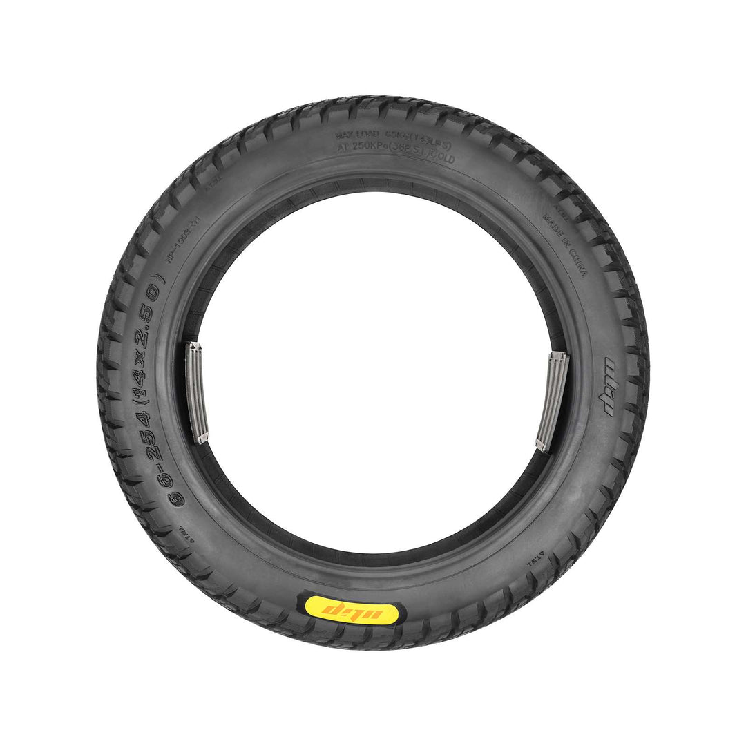 Ulip 66-254(14*2.5) Off-Road Tubeless Tire Pneumatic Wheel Tire For 14 Inch Electric Bicycle Electric Bicycle Wheels 14*2.50 Tires14x2.5(66-254) Off-Road Vacuum Tire Electric Vehicle 14 Inch Thick Off-Road Tire