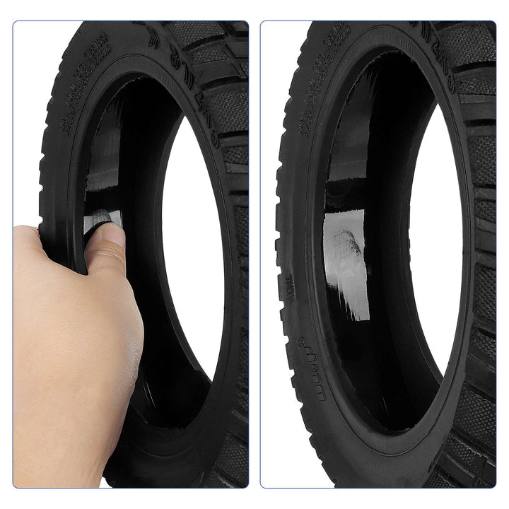 ULIP 8.5x3.0 Off-road Self-Healing Tire with Valve for Kukurin G2 Pro Zero 8 9 Pro Electric Scooter 8.5*3 (50-134) Inch Tubeless Tire Replacement Accessories Built-in Self-Healing Glue Anti-Punch Slip Tire Front and Rear Wheel All-Terrain Thick Tire