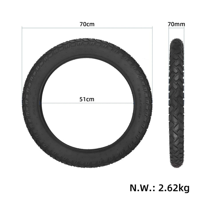 Blackcat 24*4 Outer Tire Black Cat 24×4 Specification A828 Lithium Battery Tire High-Grip Tread Pattern Designed for Electric Vehicles