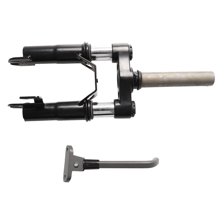 Front Shock Absorber For Ninebot Max g30 g30lp Series Electric Scooter Front Shock Absorber Front Suspension Front Suspension Modified Kit Electric Scooter Front Tube Shock Absorption With Foot Support Parts For Ninebot Max g30 Scooter