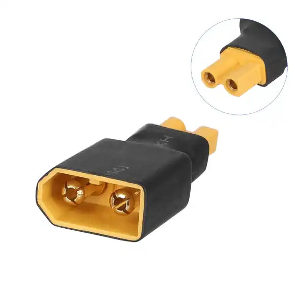 XT30 male to XT60 female adapter