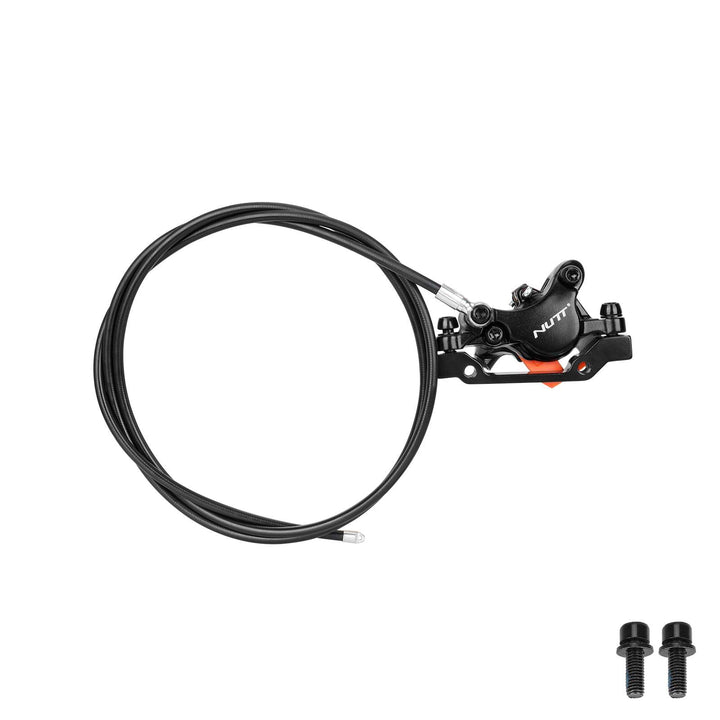 Freno a disco idraulico anteriore sinistro NUTT per scooter elettrico con cavo tubolare da 1300 mm, sensore 2 pin maschio, freni con interruzione di alimentazione da 140 160 mm per scooter elettrico Kugoo G2 Pro /M4 Pro /M5 Pro