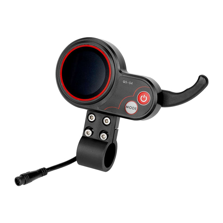 Display 72VA QS-S4 con schermo a colori e visualizzazione di potenza e velocità, acceleratore per parti e accessori di scooter elettrici
