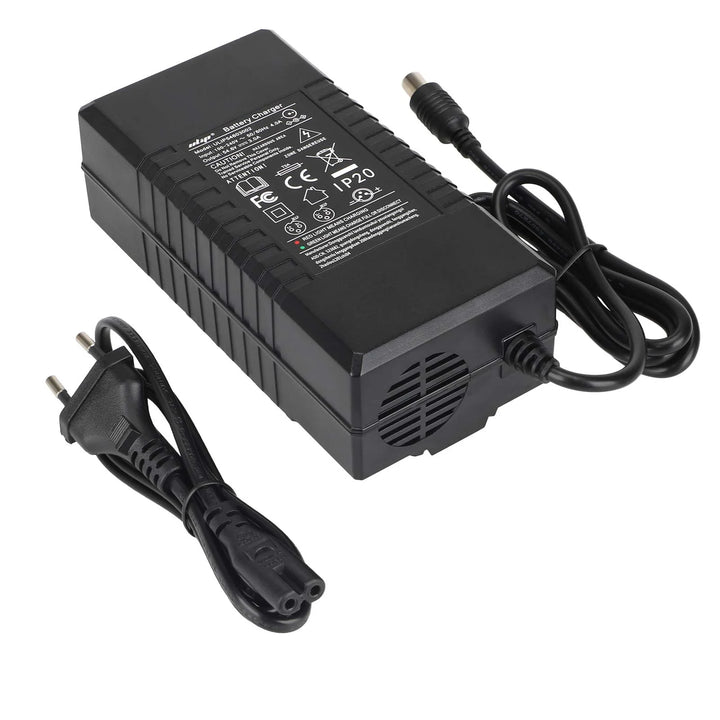 Ulip 42V~54.6V 3A Charger with Xiaomi Head Certified Charger EU Plug CE And FCC Certification Lithium Battery Charger 54.6V 3A Li-ion Battery Pack Charger Power Adapte Input 100-240V 48V 13S Lithium Skateboard Balance Vehicle Battery with Fan