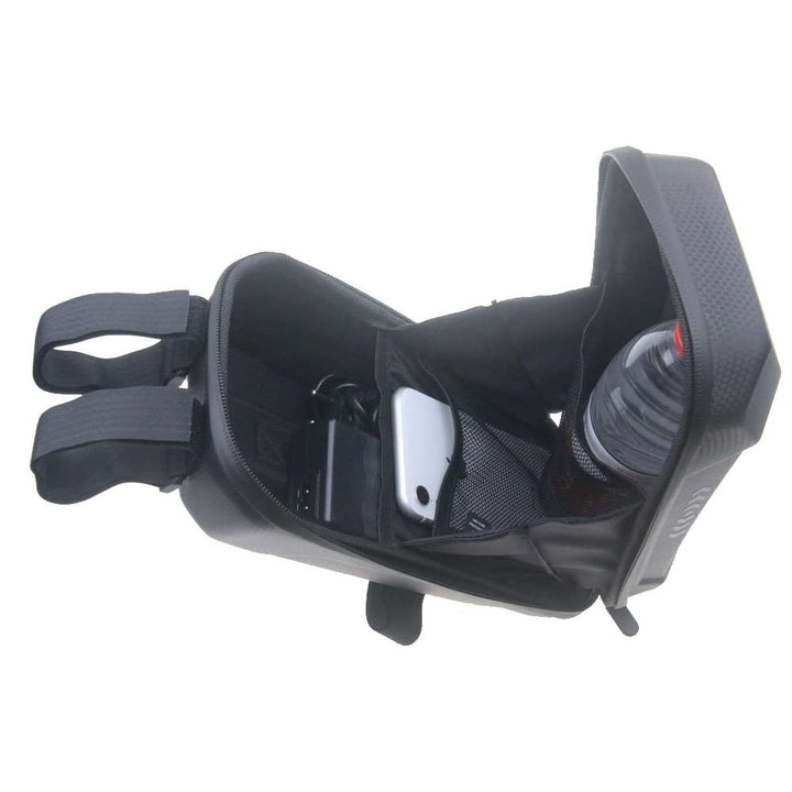 Borsa per monopattino elettrico 3L, borsa da trasporto anteriore per Xiaomi Mijia M365/Ninebot ES2 ES1, borsa impermeabile in EVA rigida, borsa riflettente da appendere al manubrio