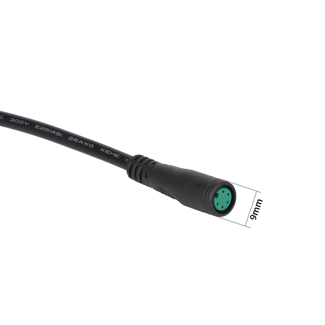 Cavo Connettore Impermeabile M8 5 Pin Testa Verde 60cm Connettore Maschio Femmina Cavo Connettore Bici Elettrica con Spina Maschio a Femmina a 5 Pin per Bici Elettriche Accessorio Spina Cavo Impermeabile