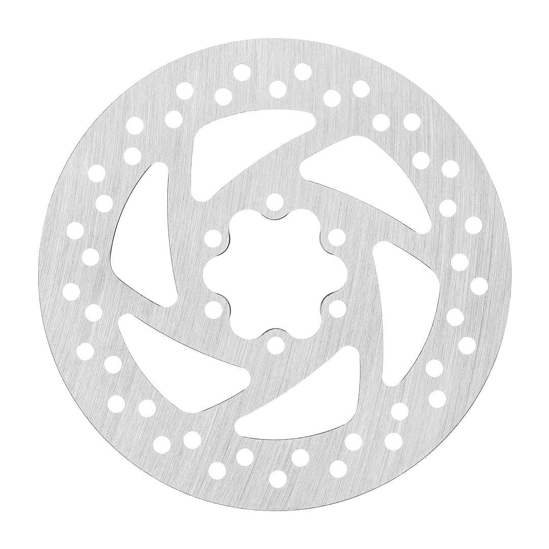 145mm Disc Brake Rotors with 6 Holes for VSETT 10+ 10 APEX DUALTRON KAABO Some Electric Scooter 
 Brake Disc Electric Scooter Brake Disc Pad Diagonal 44mm Disc 145mm Disc Brake Rotor Stainless Steel Brake Disc