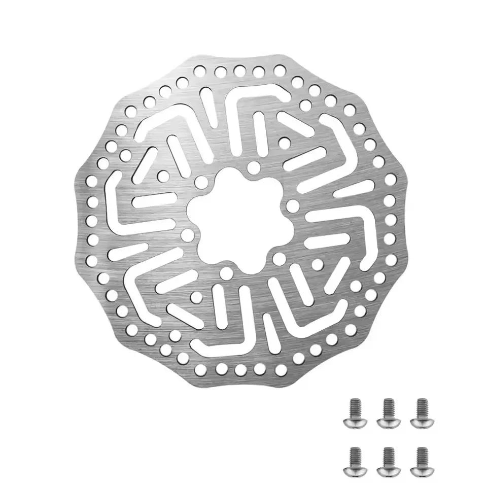 140mm Kugoo G2 Pro Disc Brake Rotor Round Disc Brake Discs 140mm Brake Disc Rotor Pad for Kugoo G2 Pro Kugoo M4 Pro Electric Scooter Brake Disc Rear Wheel Disc Replacement Parts