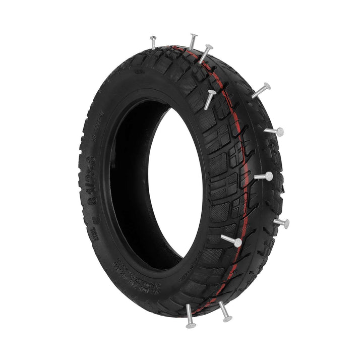 ULIP 8.5x3.0 Off-road Self-Healing Tire with Valve for Kukurin G2 Pro Zero 8 9 Pro Electric Scooter 8.5*3 (50-134) Inch Tubeless Tire Replacement Accessories Built-in Self-Healing Glue Anti-Punch Slip Tire Front and Rear Wheel All-Terrain Thick Tire
