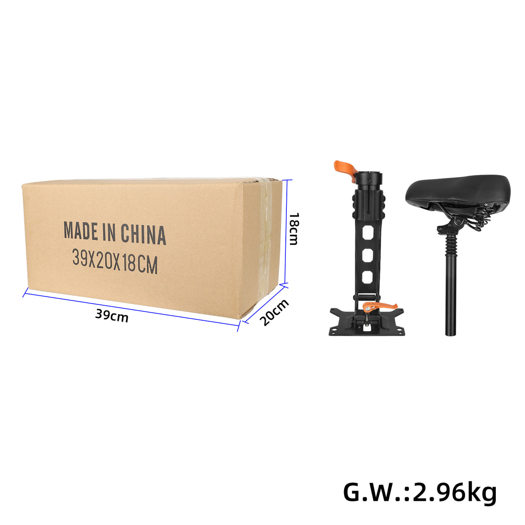 Kukirin G2 Pro DB Sedile con Cuscino Grande Sedile Pieghevole Originale per Monopattino Elettrico KuKirin G2 Pro DB Kugoo Kirin G2 Pro DB Parti di Cuscino Ammortizzante
